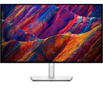 Dell Monitor LED IPS Dell 27 4K UHD, 60Hz, 5ms, 99% sRGB, color gamut, HDMI, Display Port, USB, USB-C, Pivot, U2723QE