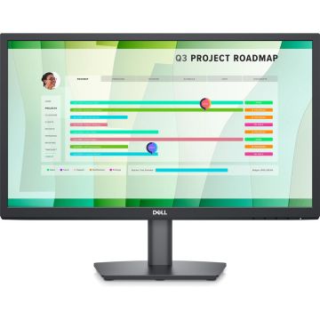 Dell Monitor LED VA Dell 21.5, Full HD, HDMI, VESA, Negru