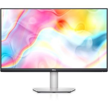 Dell Monitor USB-C LED IPS Dell S2722DC, 27'' QHD, 75Hz, 4ms, 2xHDMI, USB-C, Pivot, Negru-Argintiu