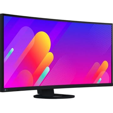 EIZO Monitor curbat Eizo EV3895-BK, 37.5inch 3840x1600 UW4K/WQHD+, 60 Hz, 5 ms, Negru