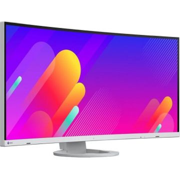 EIZO Monitor curbat Eizo EV3895-WT, 37.5inch 3840x1600 UW4K/WQHD+, 60 Hz, 5 ms, Alb