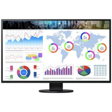 EIZO Monitor IPS LED EIZO FlexScan 31.5 EV3285-BK, UHD (3840 x 2160), HDMI, DisplayPort, Boxe, 5 ms (Negru)