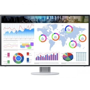 EIZO Monitor IPS LED EIZO FlexScan 31.5 EV3285-WT, UHD (3840 x 2160), HDMI, DisplayPort, Boxe, 5 ms (Alb)