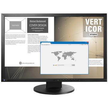 EIZO Monitor LED Eizo FlexScan EV2430-BK 24.1 inch WUXGA IPS 14 ms 60 Hz, Negru