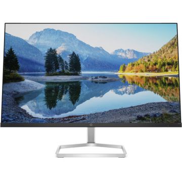 HP Monitor LED HP M24fe 23.8 inch FHD IPS 5 ms 75 Hz FreeSync, Negru/Argintiu