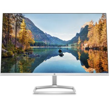 HP Monitor LED IPS 23.8'' HP, Full HD, 60Hz, 5ms, AMD FreeSync™, VGA, HDMI, M24fw, AlbArgintiu