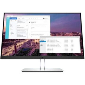 HP Monitor Office HP E23 G4 23.8 inch, LED, IPS, 5 ms, 60 Hz, NegruArgintiu