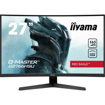 IIYAMA Monitor iiyama G-Master G2766HSU-B1 RedEagle 27 Curved VA LED, 1ms, 165Hz, HDR, FreeSync Premium, FlickerFree, BlackTuner
