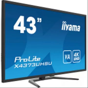 IIYAMA Monitor iiyama ProLite X4373UHSU-B1 43 VA LED, 4K, PbP, 3ms, DisplayPort, HDMI, FlickerFree