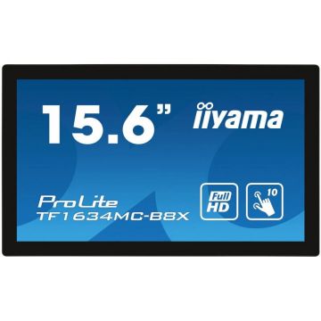 IIYAMA Monitor Iiyama TF1634MC-B8X 15.6 IPS touch OpenFrame IP65, Negru