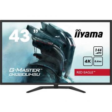 IIYAMA Monitor LED Iiyama G-Master G4380UHSU-B1, 42.5inch, 3840x2160, 0.4ms, Black