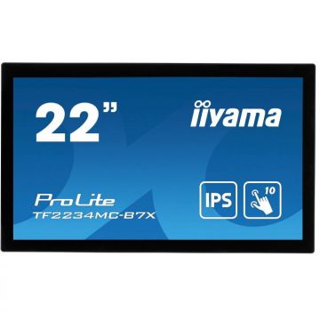 IIYAMA Monitor TOUCH iiyama ProLite TF2234MC-B7X 22 IPS IP65 openframe, Negru