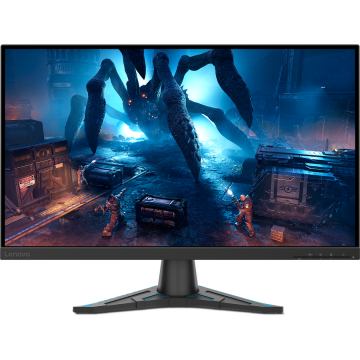Lenovo Monitor Gaming VA LED Lenovo 23.8 G24E-20, Full HD (1920 x 1080), HDMI, DisplayPort, 120 Hz, 1 ms, Negru