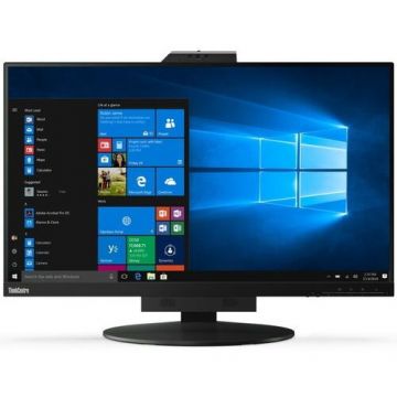 Lenovo Monitor IPS LED Lenovo Monitor ThinkCentre Tiny In One 27, 27inch QHD, HDMI, DisplayPort, Negru