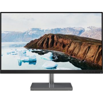 Lenovo Monitor LED IPS Lenovo 27, Full HD, HDMI, USB Type-C, AMD FreeSync, Negru