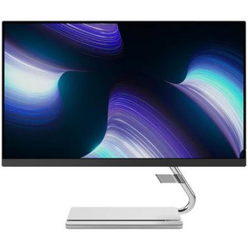 Lenovo Monitor LED Lenovo 23.8, Full HD, IPS, 75Hz, HDMI, VGA, FreeSync, Argintiu