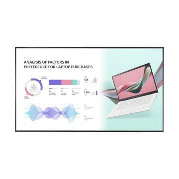 LG Display profesional LG New High Haze 86UH5J-H, 86 4K UHD, 120Hz 8ms, HDMI, DP, DVI, RS232C, Ethernet, Web OS