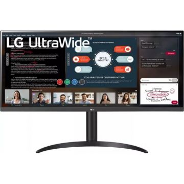 Lg Monitor LG 34WP550-B, 34 inch FHD, 5ms, HDR10, AMD FreeSync, HDMI, Negru