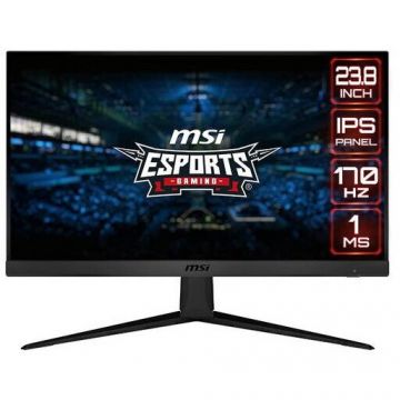 MSI Monitor Gaming IPS LED MSI 23.8 G2412, Full HD 1920 x 1080, HDMI, DisplayPort, AMD FreeSync, 170 Hz, 1 ms Negru MSI Monitor Gaming IPS LED MSI 23.8 G2412, Full HD 1920 x 1080, HDMI, DisplayPort, AMD FreeSync, 170 Hz, 1 ms Negru
