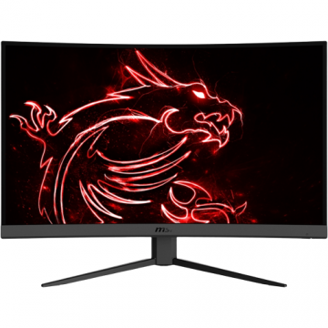MSI Monitor Gaming VA LED MSI 31.5 G32CQ4 E2, QHD (2560 x 1440), HDMI, DisplayPort, AMD FreeSync, Ecran Curbat, 170Hz, 1ms, Negru
