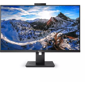 Philips Monitor IPS LED Philips 31.5 326P1H/00, QHD, 2560 x 1440, HDMi, DisplayPort, Boxe, Pivot, 75 Hz, Negru