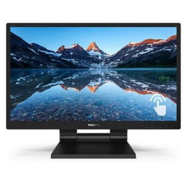 Philips Monitor LED IPS Philips 23.8, Full HD, Display Port, Negru