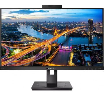 Philips Monitor Philips 275B1H/00, LED IPS 27'' QHD, 75Hz, 4ms, Adaptive Sync, FlickerFree, Pivot, Display Port, HDMI, DVI, USB, Negru