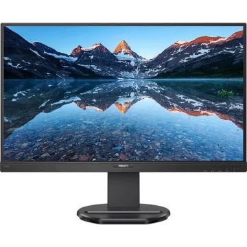 Philips Monitor Philips led IPS 27'', QHD, 75Hz, 4ms, Adaptive Sync, FlickerFree, Pivot, Display Port, HDMI, USB, USB-C, 276B9/00, Negru