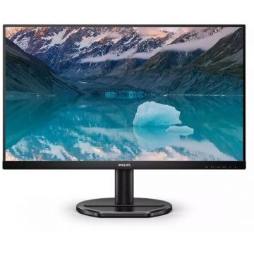Philips Monitor VA LED Philips 23.8 242S9AL/00, Full HD (1920 x 1080), DVI, VGA, HDMI, Boxe, Negru