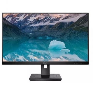 Philips Monitor VA LED Philips S Line 23.8 242S9JML/00, Full HD (1920 x 1080), VGA, DVI, HDMI, DisplayPort, AMD FreeSync, Pivot, Boxe, Negru