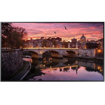 Samsung Monitor Afisaj profesional Samsung Crystal UHD QB85R-B, 85 4K, 75Hz 6ms, DVI, HDMI, USB2.0, HDCP, RS-232, LAN, WiFi, Tizen OS