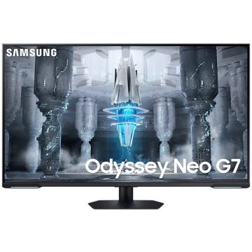 Samsung Monitor gaming LED VA Samsung Odyssey Neo G7 43, 4K, Display Port, 144Hz, FreeSync Premium Pro, Vesa, Negru