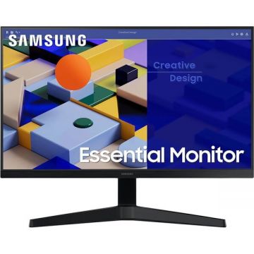 Samsung Monitor LED IPS SAMSUNG Essential S31C LS27C310EAUXEN, 27, FHD, 75Hz, AMD FreeSync, Negru