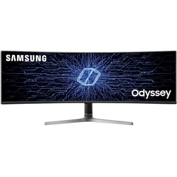 Samsung Monitor LED Samsung Gaming Oddysey Curbat 49 inch DQHD VA 4 ms 120 Hz HDR FreeSync 2