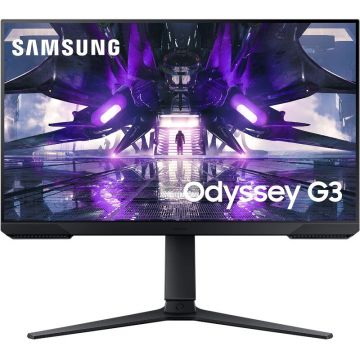 Samsung Monitor LED Samsung Gaming Odyssey G3 LS24AG300NRXEN 23.8 inch FHD VA 1 ms 144 Hz FreeSync Premium, Negru