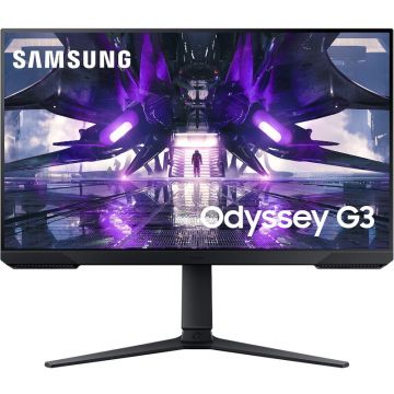 Samsung Monitor LED Samsung Gaming Odyssey G3 LS27AG300NRXEN 27 inch FHD VA 1 ms 144 Hz FreeSync Premium, Negru