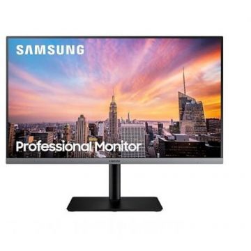 Samsung Monitor LED Samsung LS27R650FDRXEN, 27inch, 1920x1080, 5ms GTG, Negru-Gri