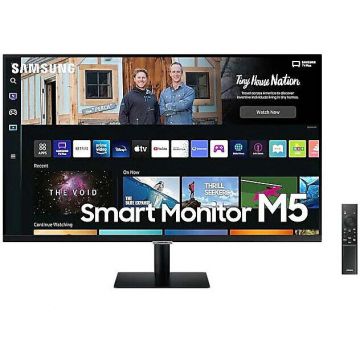 Samsung Monitor LED VA Samsung 32, Full HD, HDMI, Bluetooth, Wireless Display, Vesa, Negru