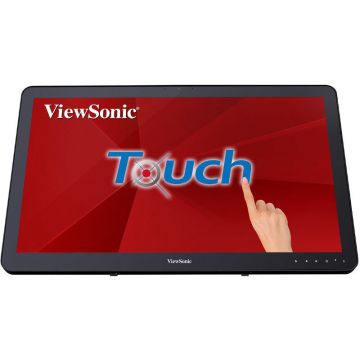 VIEWSONIC Monitor LED Touchscreen ViewSonic 24, Full HD, HDMI, Negru