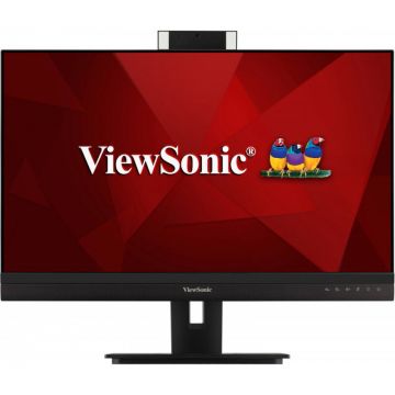 VIEWSONIC Monitor LED ViewSonic VG2756V-2K 27 inch QHD IPS 5 ms 60 Hz Webcam USB-C, Negru